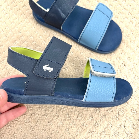 See Kai Run Blue Jaylen Strap Sandals Kid Size 11 - Picture 5 of 8